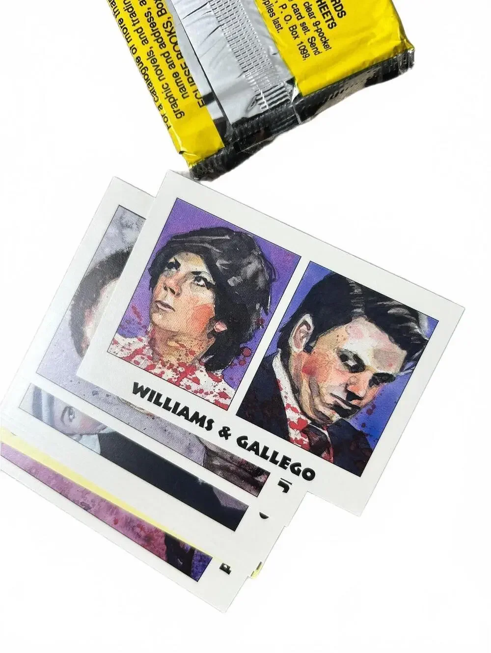 True Crime Vintage Trading Cards Pack with Jeffrey Dahmer Card